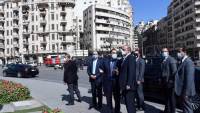 رئيس الوزراء يزور ميدان التحرير برفقة رئيس وزراء الأردن