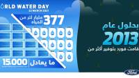 فورد الشرق الأوسط تحتفل باليوم العالمي للمياه 