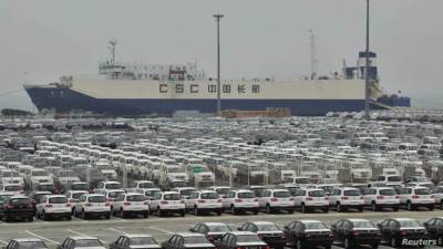 ميناء شيامن الصيني . . تصدير 2212 سيارة ركاب خفيفة لمصر في 2020