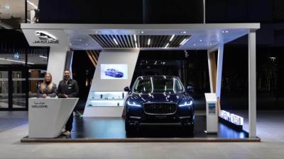 عرض جاجوار F-Pace في Garden 8 بالقاهرة الجديدة