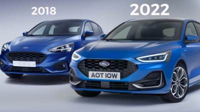 الكشف عن فورد فوكاس 2022 الفيس ليفت  