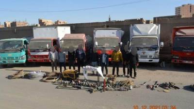 ضبط عصابة لسرقة المواد البترولية في مصر 