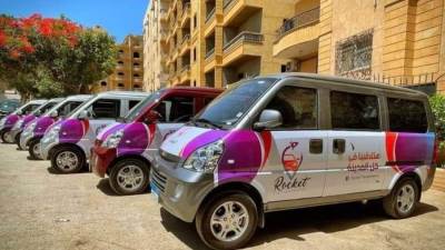 بعد اسبريسو .. سيارات فان جديدة لنقل الركاب في حدائق الأهرام