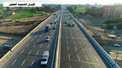 10 كبارى علوية على طريق القاهرة الإسكندرية الزراعى بتكلفة 2 مليار جنيه