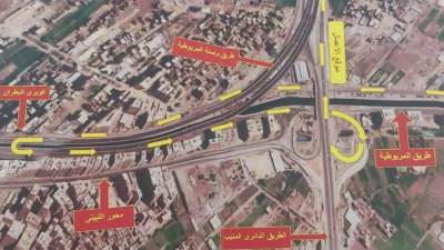 غداً..غلق كلي لمطلع الدائري القوس الشرقي المنيب 