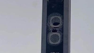 ضبط مواطن قام بإتلاف الرادار على الطريق الدائري