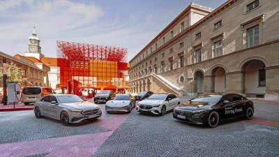 مرسيدس تكشف عن Concept CLA Class الكهربائية  بمدى أكثر من 750 كم